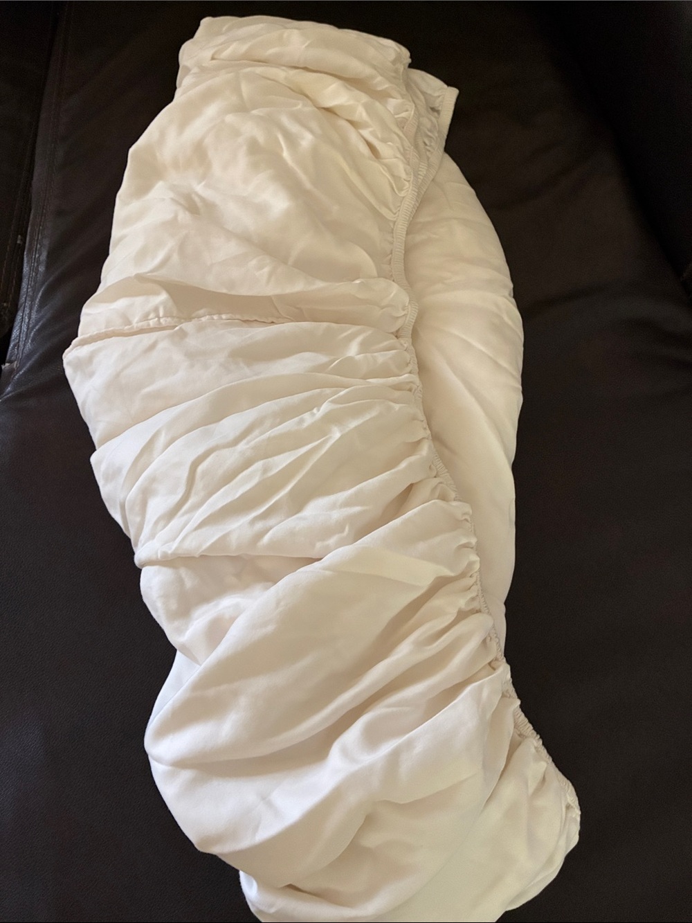 Beautyrest Size Queen Cream Fitted Sheet